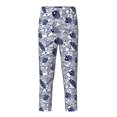 thumbnail image 1 of Pofeuu Blue Fish1 Print Teenagers' Pajama Pants, Soft Lounge Pajama Pants with big pockets for Men Plaid Pj Bottoms-XS(5-6), 1 of 6