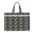 thumbnail image 1 of Pofeuu Blue Floral Print Laptop Bag Carrying - Computer Bag Laptop Case Shoulder Slim Work Travel, 1 of 8