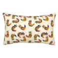 thumbnail image 1 of Pofeuu Boho Chicken Print Polyester Microfiber Plush Pillowcases, Super Soft and Cozy Pillow Case Covers with Envelop Closure（Pillow core not included）-20"x30", 1 of 6