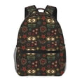 thumbnail image 1 of Pofeuu Boho Owl Print Backpack for Men and Women - Basic Bookbag Casual Daypack Backpacks for College Work Travel-One Size, 1 of 5