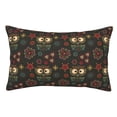 thumbnail image 1 of Pofeuu Boho Owl Print Polyester Microfiber Plush Pillowcases, Super Soft and Cozy Pillow Case Covers with Envelop Closure（Pillow core not included）-14"x20", 1 of 6