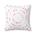 thumbnail image 1 of Pofeuu Breast Cancer Awareness (4) Print Double-sided plush pillowcase Square Throw Pillow Covers Pillows Cover for Living Room Bedroom Sofa Couch Cushion Cover（No pillow core）-12"x12", 1 of 7