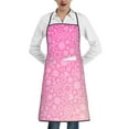 thumbnail image 1 of Pofeuu Breast CancerN Ribbons Awareness Print Aprons with Pockets, Cute Aprons for Kitchen, Cooking, Server, Barber, Chef Apron, 1 of 7