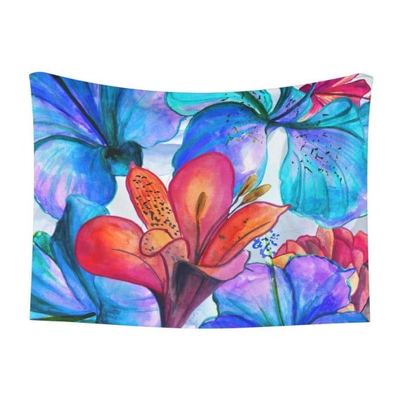 Pofeuu Bright Flowers Print Puppy Blanket,Dog Blankets,Pet Blanket Cozy Cat Blankets for Indoor Cats, Fuzzy Pet Blanket for Kitten Doggy Dog Blankets-Large