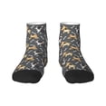 thumbnail image 1 of Pofeuu Bulldog And BONES Print 30cm Socks, Adult Running Hiking Socks for Youth and Adult, 1 of 7