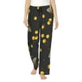 thumbnail image 1 of Pofeuu Bumblebee Print Women's Fashion Pajama Pants with Pockets Comfy Drawstring Sleep Lounge Bottoms-Medium, 1 of 6