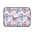 thumbnail image 1 of Pofeuu Butterflies in Pastel Print Laptop Carrying Case,13-15-Inch Laptop and Tablet, Sleek Design, Durable and Water-Repellent Fabric, Business Casual or School-15 inch, 1 of 8