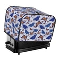thumbnail image 1 of Pofeuu Butterflies1 Print Toaster Cover 4 Slice, Bread Dust Cover & Fingerprint Protection, Kitchen Small Appliance Covers(Toaster Cover), 1 of 7