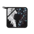 thumbnail image 1 of Pofeuu Butterfly Angel Wings Art Print Silicone Trivet Mats,Silicone Hot Pads for Kitchen, Silicone Trivets for Hot Pots and Pans, Silicone Hot Pad, 1 of 8