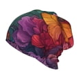 thumbnail image 1 of Pofeuu Butterfly Flower Cascade Print Toddler Beanies for Boys Baby Warm Slouchy Skullcap Hats Toddler Beanie Knit Caps Hats for Kids, 1 of 7