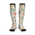 thumbnail image 1 of Pofeuu Butterfly Print Compression Socks for Women & Men Circulation - Best Support for Nurses,Running,Athletic,Sports, 1 of 7