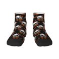 thumbnail image 1 of Pofeuu Butterfly Skull Print 30cm Socks, Adult Running Hiking Socks for Youth and Adult, 1 of 7