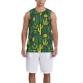 thumbnail image 1 of Pofeuu Cactus 1 Print Basketball Jersey, Shirts for Men Youth Basketball Jersey Crew Neck-4X-Large, 1 of 6
