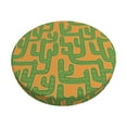 thumbnail image 1 of Pofeuu Cactus 2 Print Round Bar Stool Covers - Super Soft and Washable Elastic Stool Cushion Slipcover Easy Clean Velvet-13 inch, 1 of 7