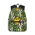 thumbnail image 1 of Pofeuu Cactus 4 Print Laptop Backpack Travel Canvas Backpack for School Lightweight and Comfortable Backpack College Backpack Schoolbag, 1 of 6
