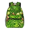 thumbnail image 1 of Pofeuu Cactus And Succulents Print Backpack for Men and Women - Basic Bookbag Casual Daypack Backpacks for College Work Travel-One Size, 1 of 5