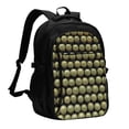 thumbnail image 1 of Pofeuu Cactus Farmland Print Storage Laptop Backpack with USB Charging Port[Water Resistant] College Computer Bookbag Fits, 1 of 7