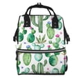 thumbnail image 1 of Pofeuu Cactus Plants1 Print Diaper Bag Backpack, Multifunction Travel Pack Maternity Baby Changing Bags, Large Capacity, Waterproof, 1 of 6