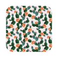 thumbnail image 1 of Pofeuu Cactuses Print Leather Coasters Set of 6, Round Cups Mugs Mat Pad for Home Kitchen Heat Resistant Drink Coasters,Square, 1 of 7