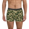 thumbnail image 1 of Pofeuu Camouflag Print Men’s Boxer Briefs, Moisture-Wicking Underwear, Regular,Trunk-XX-Large, 1 of 5