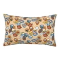 thumbnail image 1 of Pofeuu Camp Badge Print Polyester Microfiber Plush Pillowcases, Super Soft and Cozy Pillow Case Covers with Envelop Closure（Pillow core not included）-14"x20", 1 of 6