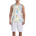 thumbnail image 1 of Pofeuu Cartoon Bunny Print Basketball Jersey, Shirts for Men Youth Basketball Jersey Crew Neck-4X-Large, 1 of 6