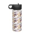 thumbnail image 1 of Pofeuu Cartoon Cat Print 18oz Sports Insulated Kettle, Sports Bottle Water Bottles For Men Women For Gym Hiking Camping Running Mountain Bike Outdoor Sports, 1 of 8