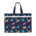 thumbnail image 1 of Pofeuu Cartoon Dinosaur Print Laptop Bag Carrying - Computer Bag Laptop Case Shoulder Slim Work Travel, 1 of 8