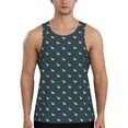 thumbnail image 1 of Pofeuu Cartoon Ducks Print Men's Workout Tank Tops Sleeveless Muscle Gym Shirt Quick Dry-Large, 1 of 7