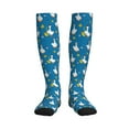 thumbnail image 1 of Pofeuu Cartoon Goose Print Compression Socks for Women & Men Circulation - Best Support for Nurses,Running,Athletic,Sports, 1 of 7