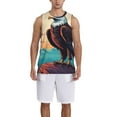 thumbnail image 1 of Pofeuu Cartoon Iceberg Bald Eagle Print Basketball Jersey, Shirts for Men Youth Basketball Jersey Crew Neck-X-Large, 1 of 6