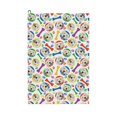 thumbnail image 1 of Pofeuu Cartoon Labrador Retriever Print Premium Golf Towel with Carabiner Clip Absorbent Microfiber Waffle Pattern Golf Towel for Golf Bag Trolly Belt Loop, 1 of 8