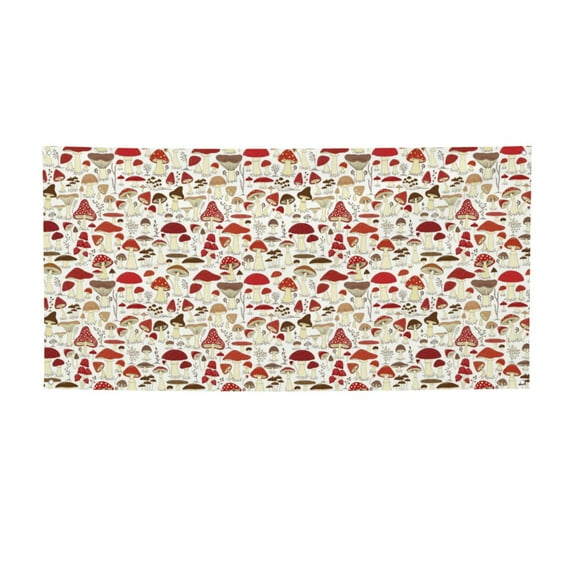 Pofeuu Cartoon Mushrooms Print Colorful Yard Festival Banner Sign Party Outdoor & Indoor Party Decoration Banne Festival Yard Sign-Small