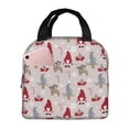 thumbnail image 1 of Pofeuu Cartoon Santa and Reindeer Print Lunch Bag Lunch Box Insulated Lunch Bag Adult Lunch Box for Men and Women, 1 of 8
