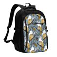 thumbnail image 1 of Pofeuu Cartoon Squirrel on Branch Print Storage Laptop Backpack with USB Charging Port[Water Resistant] College Computer Bookbag Fits, 1 of 7