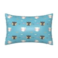 thumbnail image 1 of Pofeuu Cat Fish Print Satin Pillowcase for Hair and Skin Pillow Cases, Silk Pillow Cases, Soft Cooling Pillow Covers, 20x30 Inches（Pillow core not included）, 1 of 7