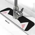 thumbnail image 1 of Pofeuu Cat Meow Print Splash Guard for Sink Faucet Sink Gadgets-Splash Guard Behind Faucet Drip Catcher for Kitchen, Bathroom,Sink Mat, 1 of 7