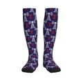 thumbnail image 1 of Pofeuu Cell Tower Print Compression Socks for Women & Men Circulation - Best Support for Nurses,Running,Athletic,Sports, 1 of 7