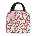 thumbnail image 1 of Pofeuu Cherry_1 Print Lunch Bag Lunch Box Large Capacity Insulated Lunch Bag for Adult, Leakproof Reusable Lunch Tote Bags for Work, 1 of 5