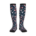 thumbnail image 1 of Pofeuu Cherry Blossoms Print Compression Socks for Women & Men Circulation - Best Support for Nurses,Running,Athletic,Sports, 1 of 7