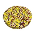 thumbnail image 1 of Pofeuu Chicken Cartoon Print Round Bar Stool Covers - Super Soft and Washable Elastic Stool Cushion Slipcover Easy Clean Velvet-14 inch, 1 of 7