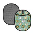 thumbnail image 1 of Pofeuu Chicken Laying Eggs Print Silicone Pot Mat Mitten With Hanging Loop Heat Resistant Oven Mitts Non-Slip Bbq Baking Smoking Potholders, 1 of 7