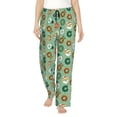 thumbnail image 1 of Pofeuu Christmas Donuts Print Women's Fashion Pajama Pants with Pockets Comfy Drawstring Sleep Lounge Bottoms-Large, 1 of 6