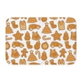 thumbnail image 1 of Pofeuu Christmas Elements Print Hem Mat 40x60 - Multipurpose Doormat for Indoor & Outdoor Use - Welcome Your Guests with our Entrance Mat, 1 of 6