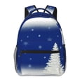 thumbnail image 1 of Pofeuu Christmas Fir Tree Print Backpack for Men and Women - Basic Bookbag Casual Daypack Backpacks for College Work Travel-One Size, 1 of 5