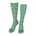 thumbnail image 1 of Pofeuu Christmas French Bulldog Print Stockings, Adult Running Hiking Socks for Youth and Adult-One Size, 1 of 8
