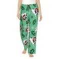 thumbnail image 1 of Pofeuu Christmas French Bulldog Print Women's Fashion Pajama Pants with Pockets Comfy Drawstring Sleep Lounge Bottoms-Medium, 1 of 6