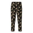 thumbnail image 1 of Pofeuu Christmas Gold Deers Print Teenagers' Pajama Pants, Soft Lounge Pajama Pants with big pockets for Men Plaid Pj Bottoms-Medium, 1 of 6