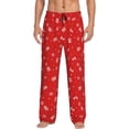 thumbnail image 1 of Pofeuu Christmas Print Men's Pajama Pants, Soft Lounge Pajama Pants with big pockets for Men Plaid Pj Bottoms-Medium, 1 of 6