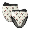 thumbnail image 1 of Pofeuu Christmas Pug Dog Print Thickened Mini Silicone Oven Mitts Heat Resistant, Rubber Oven Mitt Gloves, Finger Pinch Grips, Pot Holder, Silicone Potholder, 1 of 7